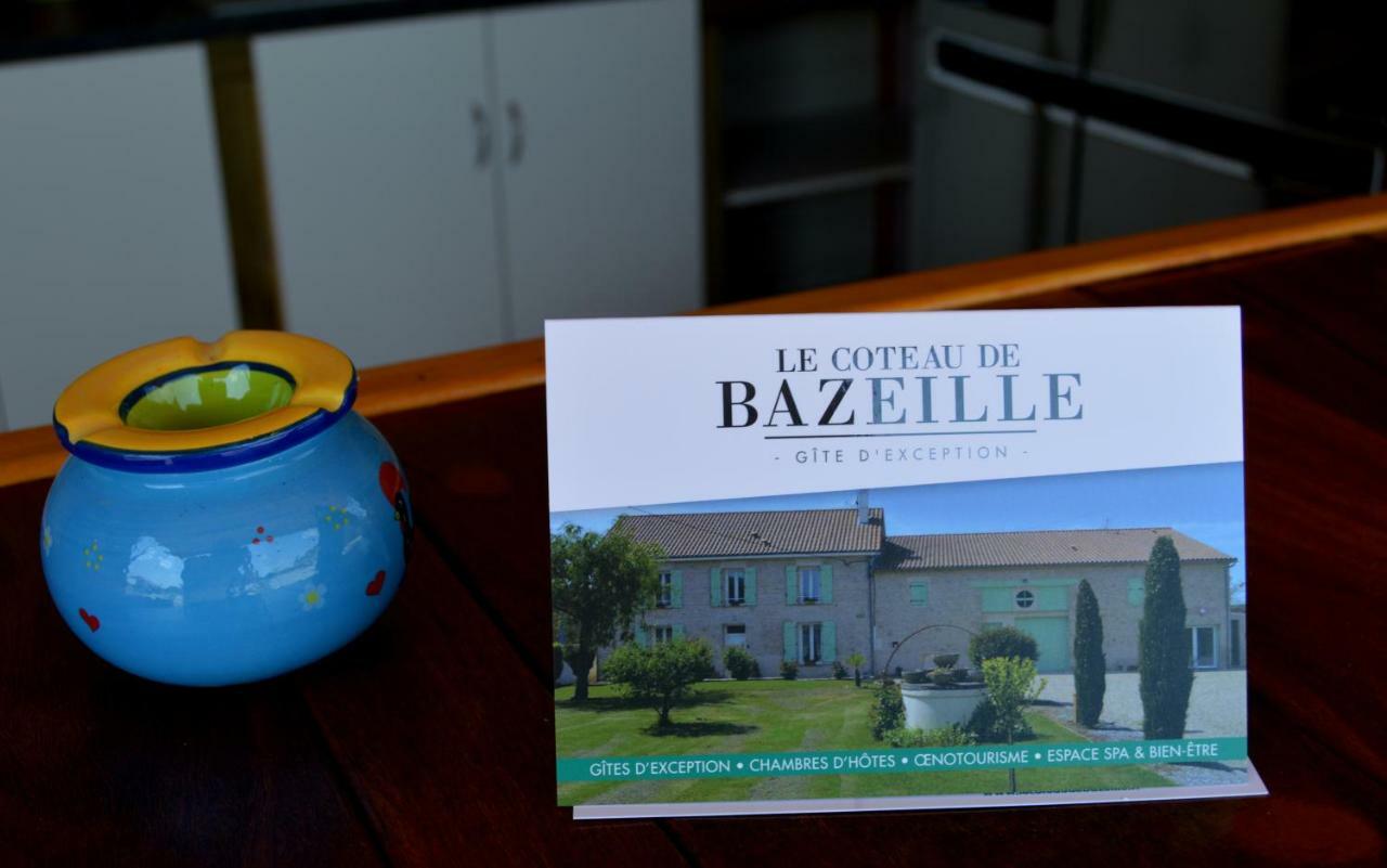 Le Coteau de Bazeille Spa&Sauna Sainte-Bazeille Buitenkant foto